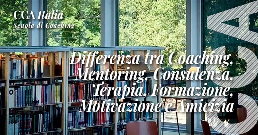 Mentoring, terapia e approccio pratico al cambiamento person - CCA Italia